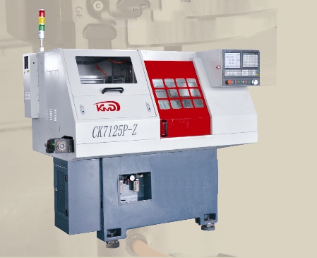 自(zi)動上下料斜導(dao)軌高精密數控(kong)車床